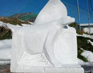 Œuvre: " L’ours sur la banquise"