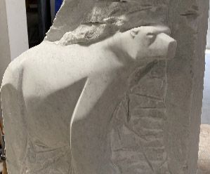 Œuvre :"L’ours sur la banquise"